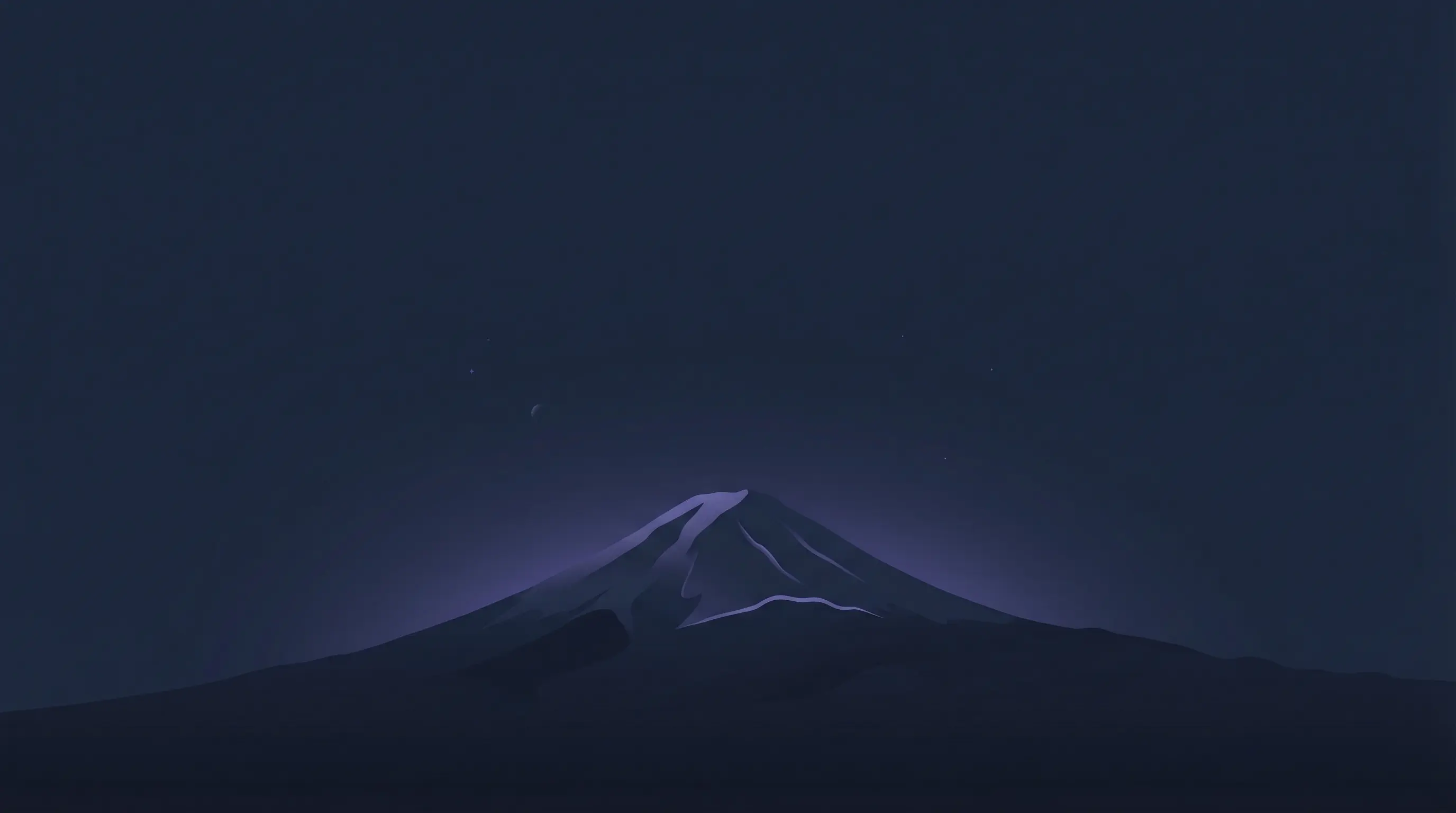 Mountain Silhouette Background